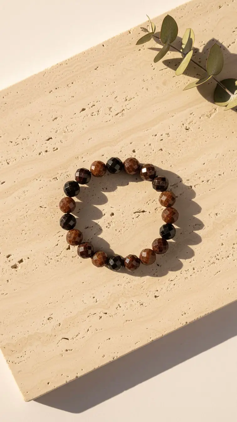  Granat Lal Taş Bileklik